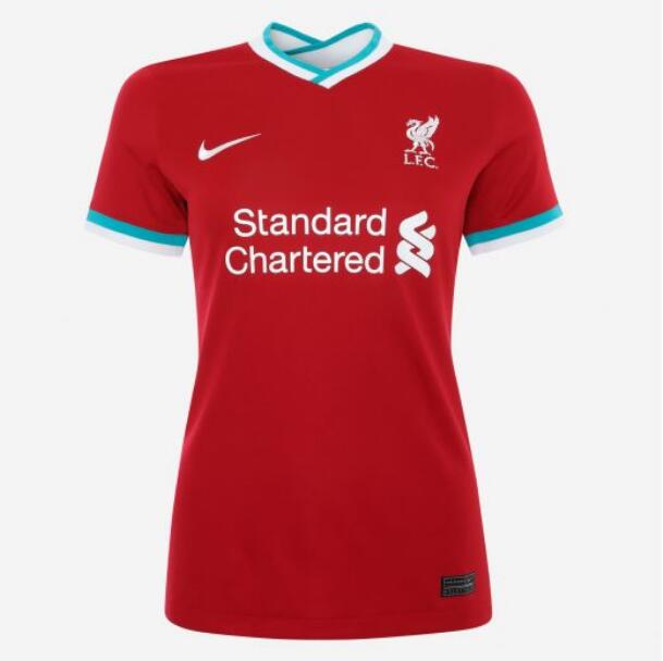 Liverpool Women Home Kit Soccer Jersey 2020/21